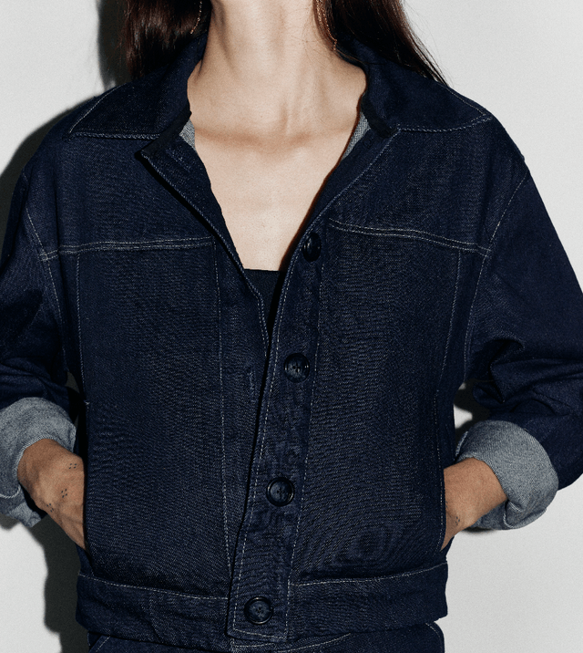 Ida, veste indigo 