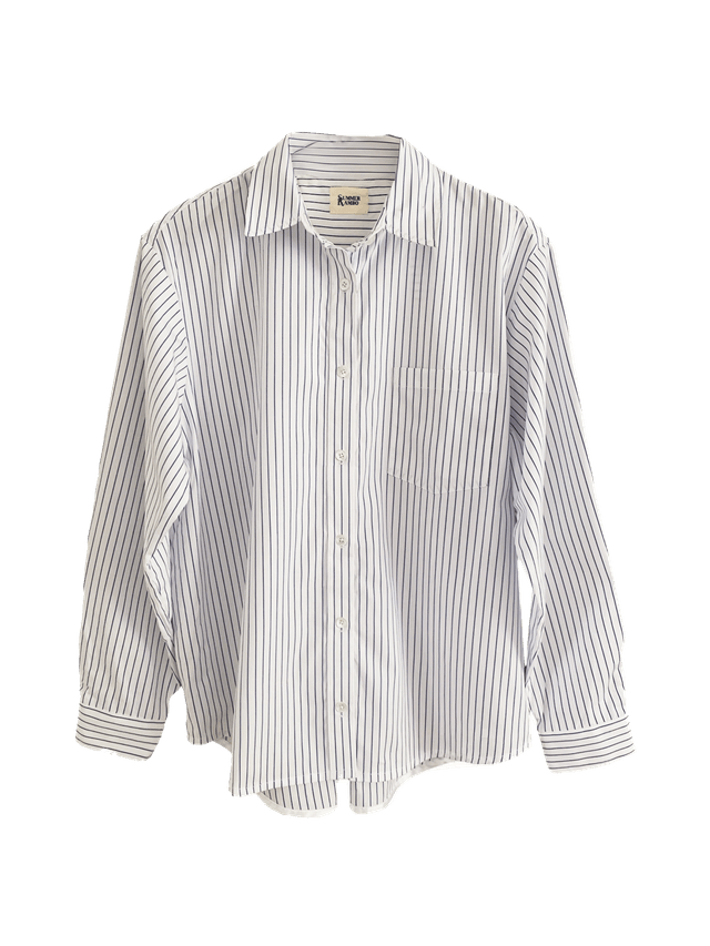 Carrie chemise rayures blue