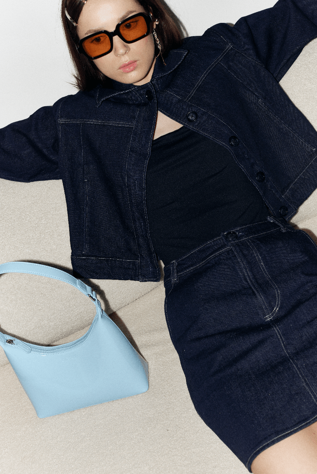 La jupe indigo Pippa