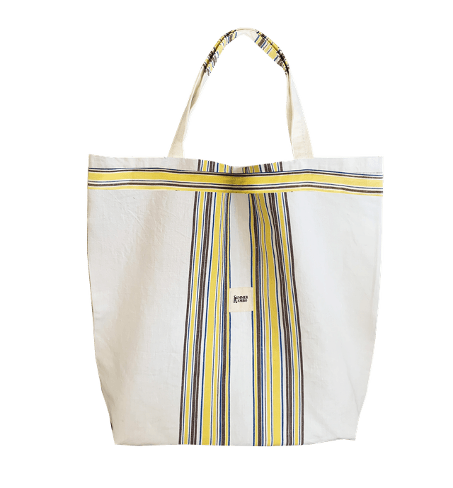 Cabas rayures parasol   